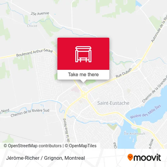 Jérôme-Richer / Grignon map