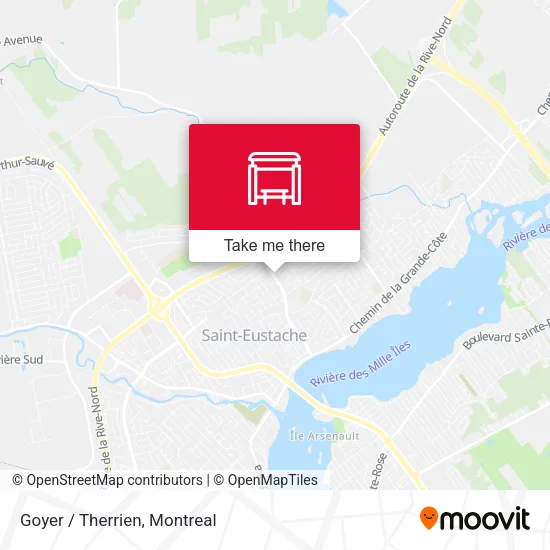 Goyer / Therrien map