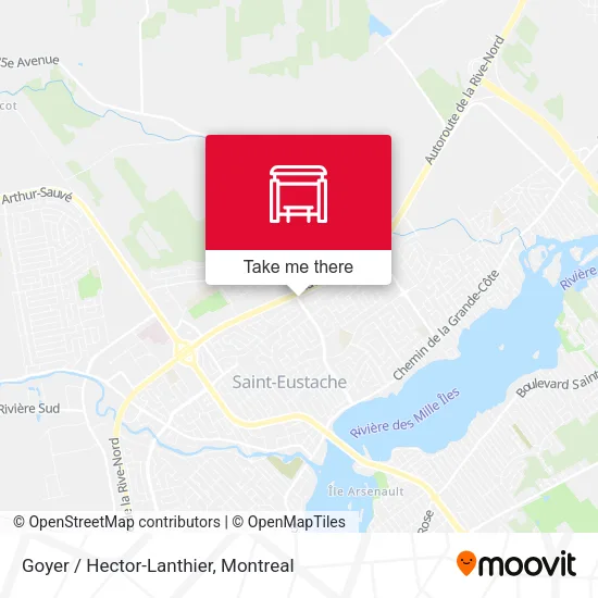 Goyer / Hector-Lanthier map