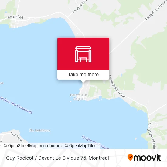 Guy-Racicot / Devant Le Civique 75 map