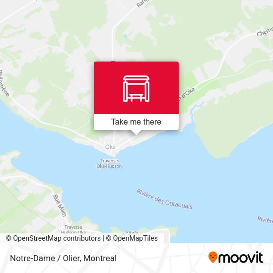 Notre-Dame / Olier map