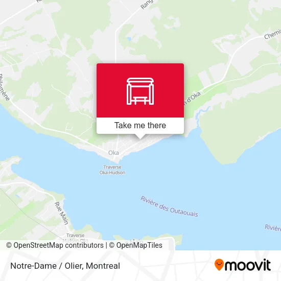 Notre-Dame / Olier map