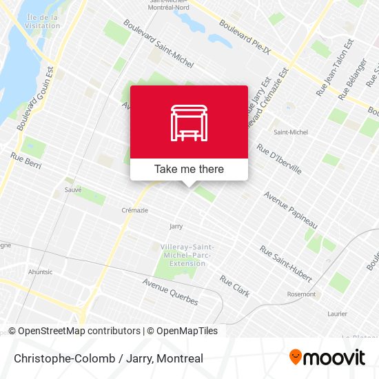 Christophe-Colomb / Jarry map