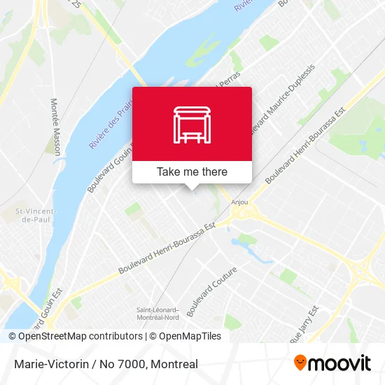 Marie-Victorin / No 7000 map