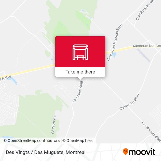 Des Vingts / Des Muguets map