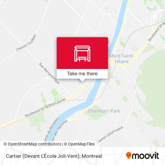 Cartier (Devant L'École Joli-Vent) map