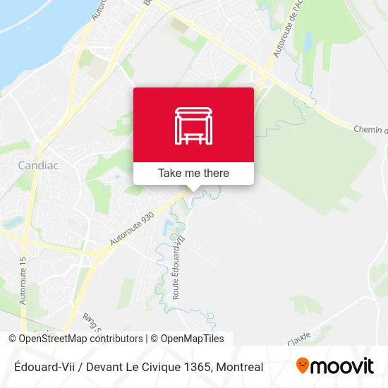 Édouard-Vii / Devant Le Civique 1365 map