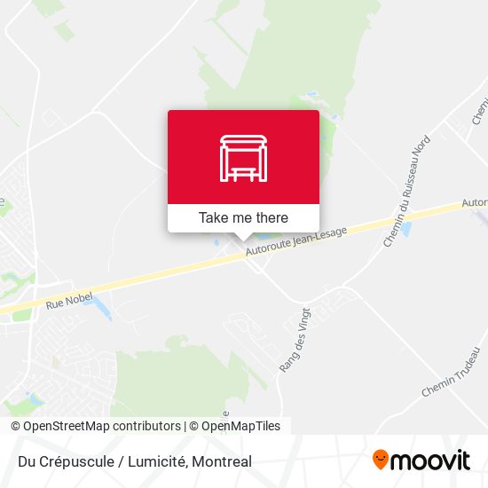 Du Crépuscule / Lumicité map