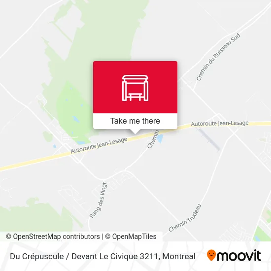 Du Crépuscule / Devant Le Civique 3211 map