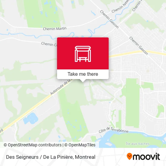 Des Seigneurs / De La Pinière map