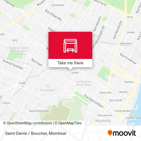 Saint-Denis / Boucher map