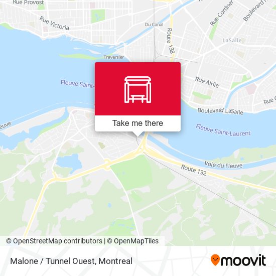 Malone / Tunnel Ouest map