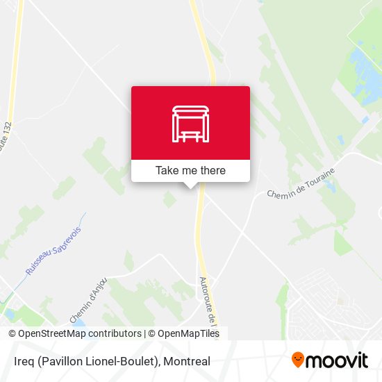 Ireq (Pavillon Lionel-Boulet) map