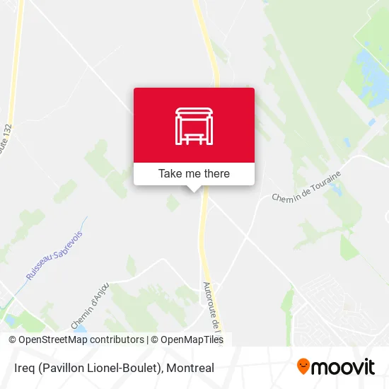 Ireq (Pavillon Lionel-Boulet) map