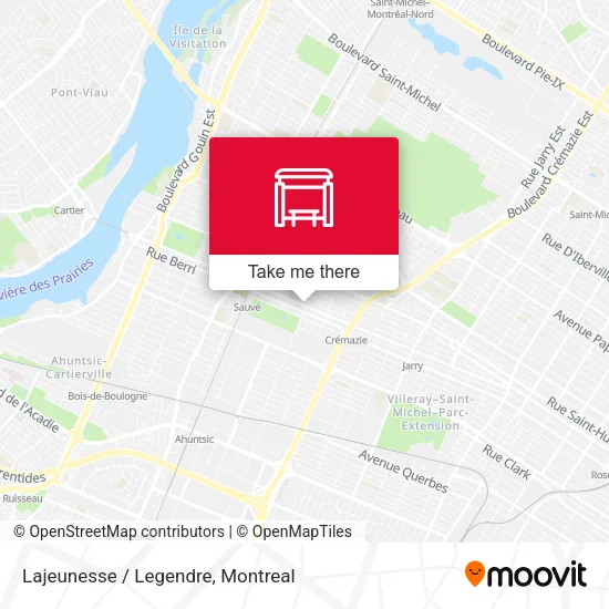 Lajeunesse / Legendre map