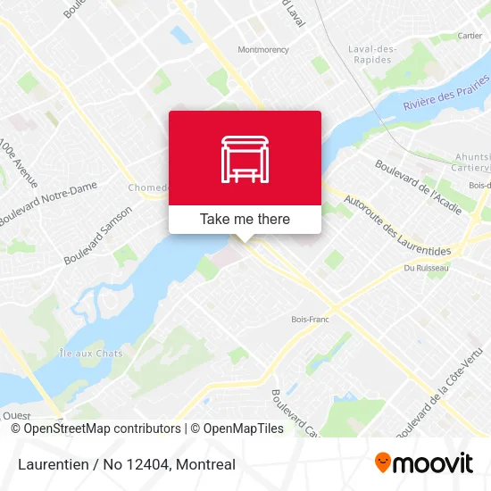 Laurentien / No 12404 map