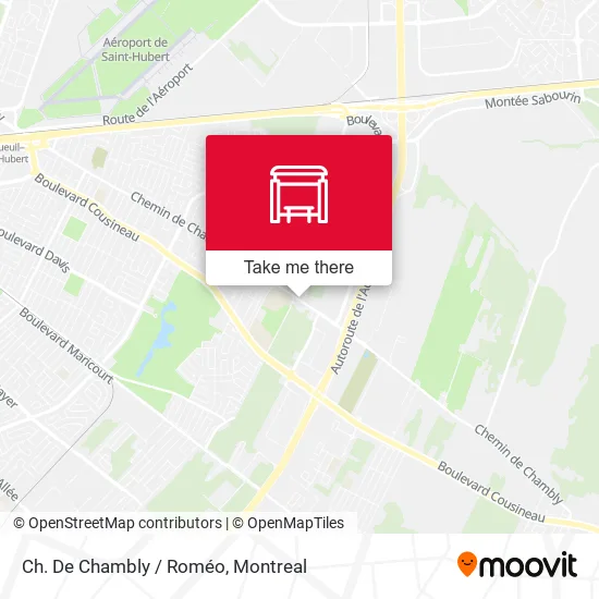 Ch. De Chambly / Roméo map