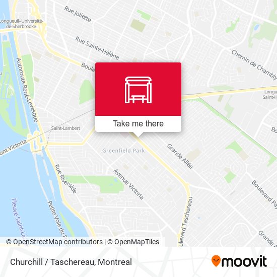 Churchill / Taschereau map