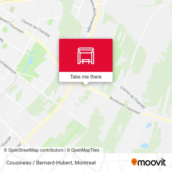 Cousineau / Bernard-Hubert map