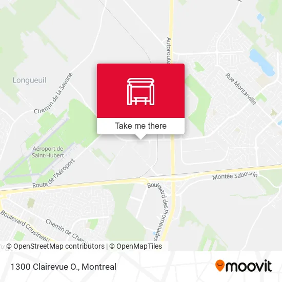 1300 Clairevue O. map