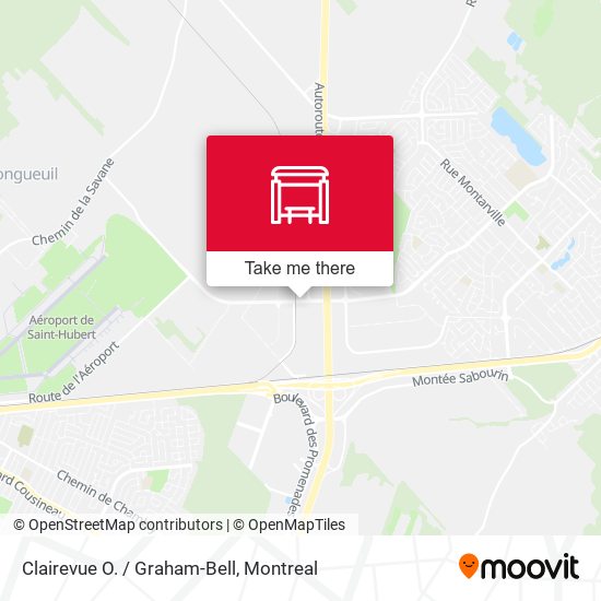 Clairevue O. / Graham-Bell map