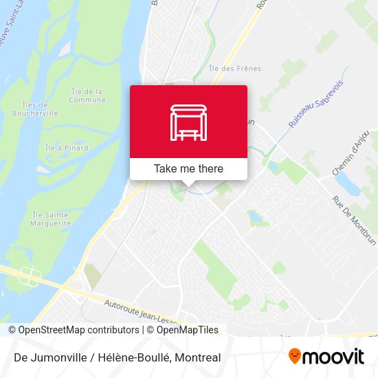 De Jumonville / Hélène-Boullé map