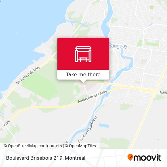 Boulevard Brisebois 219 map