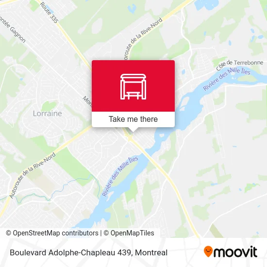 Boulevard Adolphe-Chapleau 439 map