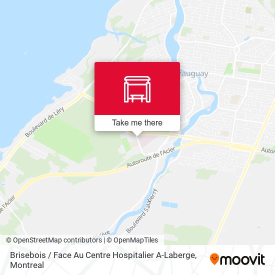 Brisebois / Face Au Centre Hospitalier A-Laberge map