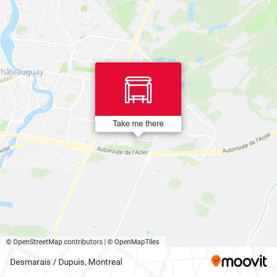 Desmarais / Dupuis map