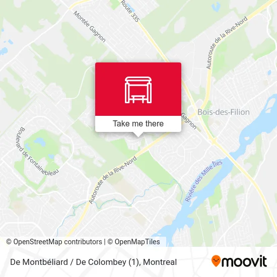 De Montbéliard / De Colombey (1) map