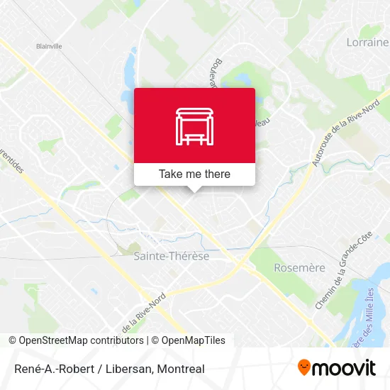 René-A.-Robert / Libersan map