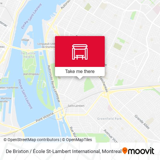 De Brixton / École St-Lambert International map