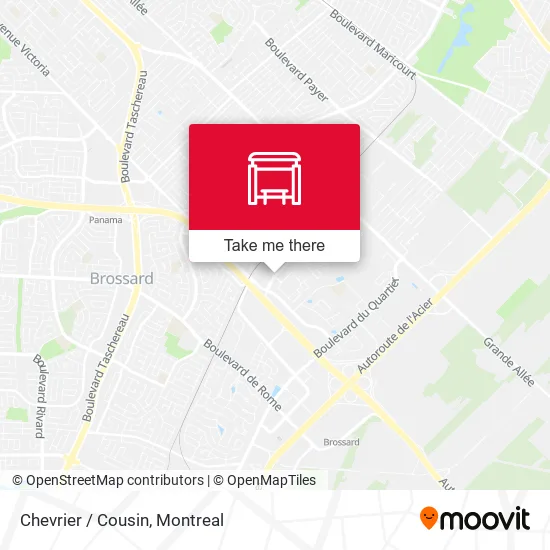 Chevrier / Cousin map