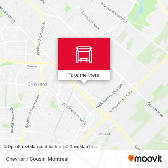 Chevrier / Cousin map
