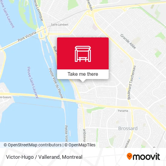 Victor-Hugo / Vallerand map