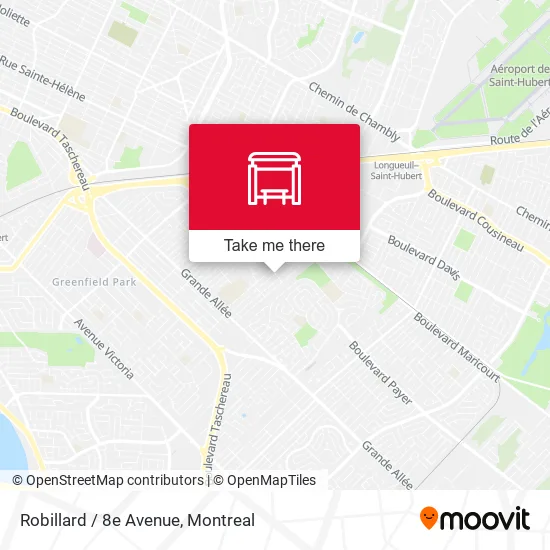 Robillard / 8e Avenue map