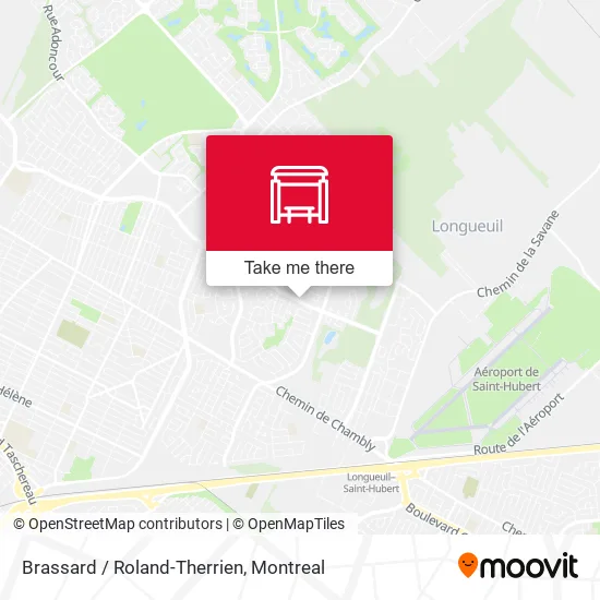 Brassard / Roland-Therrien map