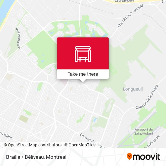 Braille / Béliveau map