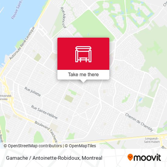 Gamache / Antoinette-Robidoux map