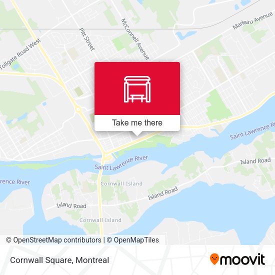 Cornwall Square map