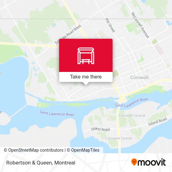 Robertson & Queen map