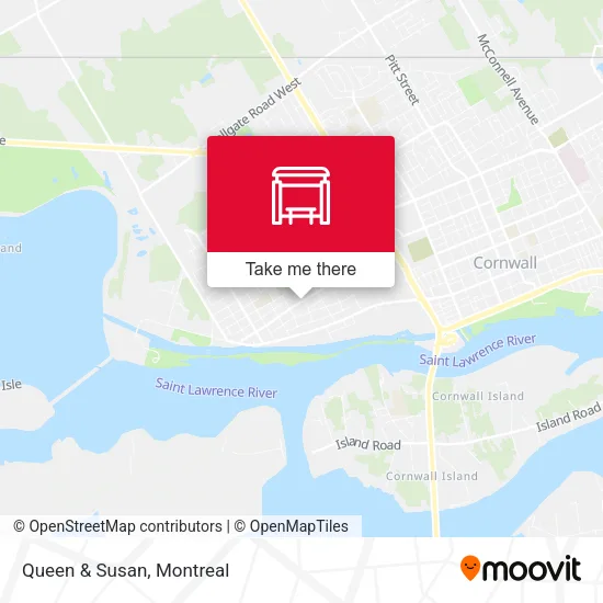 Queen & Susan map