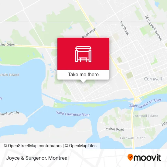Joyce & Surgenor map