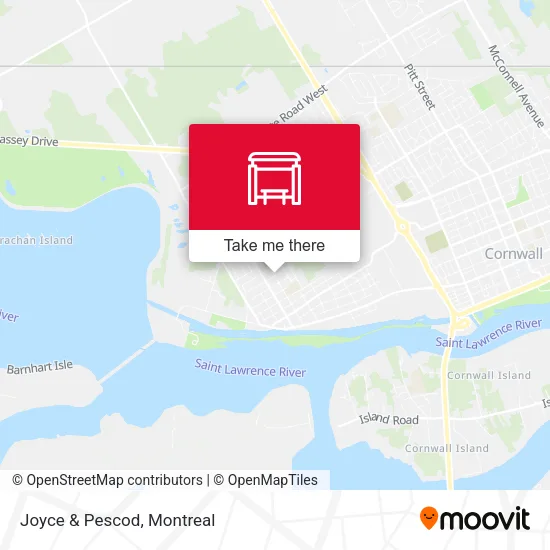 Joyce & Pescod map