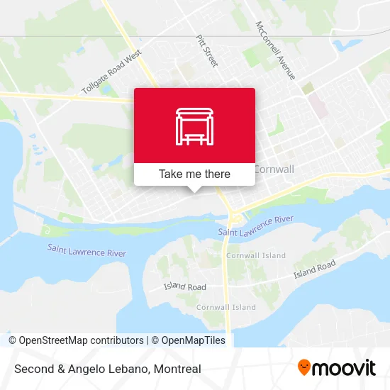 Second & Angelo Lebano map