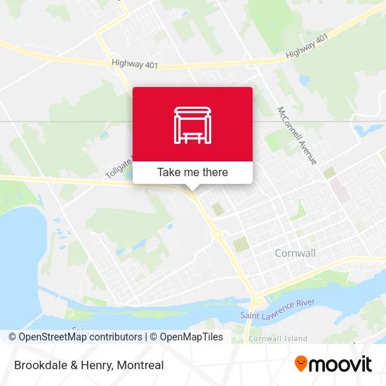 Brookdale & Henry map