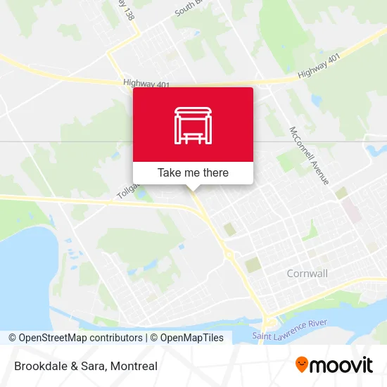 Brookdale & Sara map