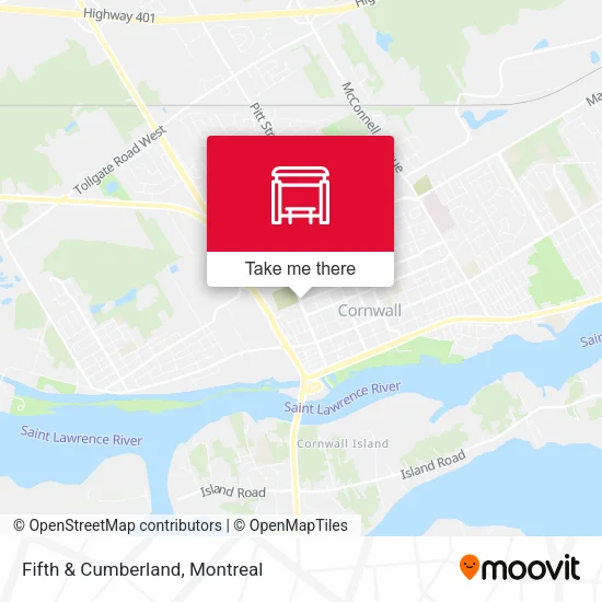 Fifth & Cumberland map