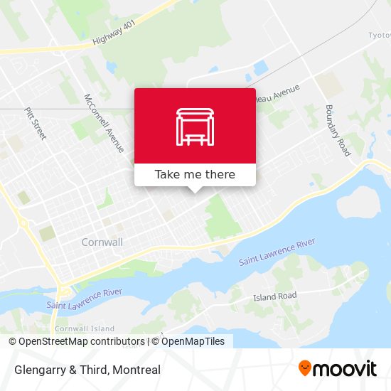 Glengarry & Third map